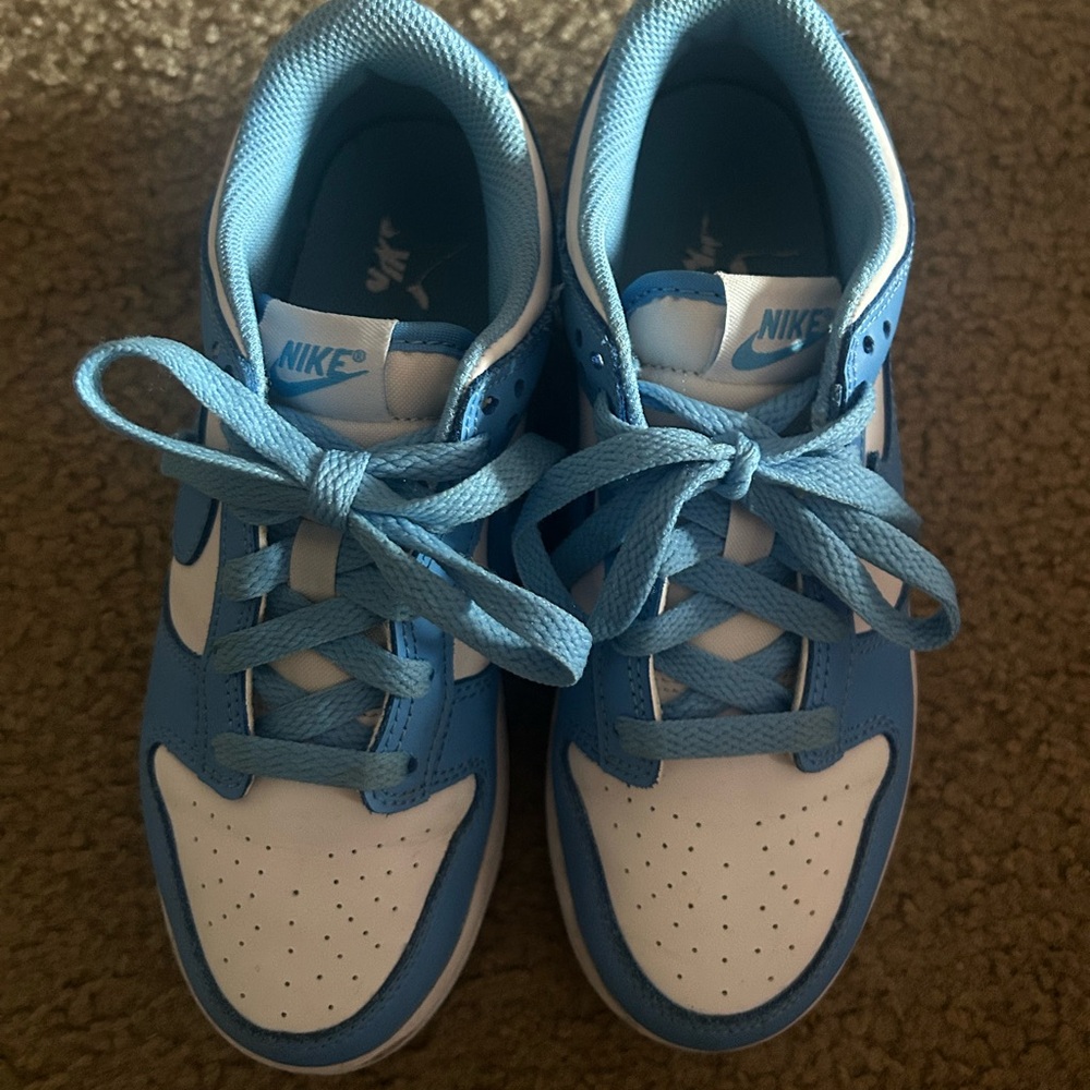 Nike Kids Sky Blue and White Sneakers